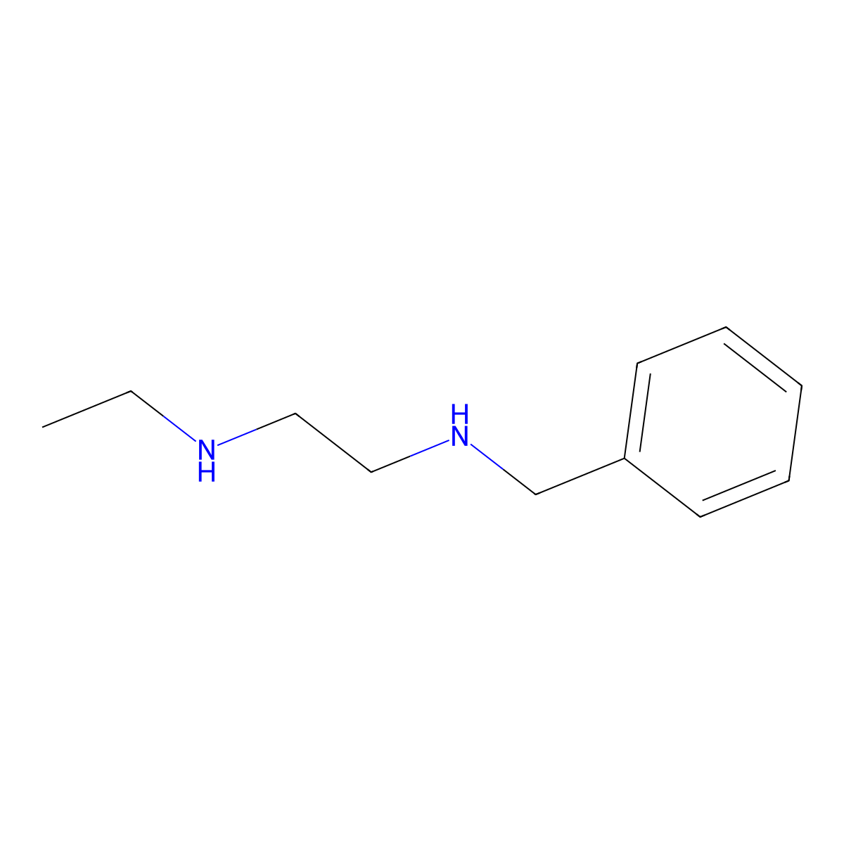 N1-Benzyl-N2-ethylethane-1,2-diamine molecular structure, CAS 57493-51-3