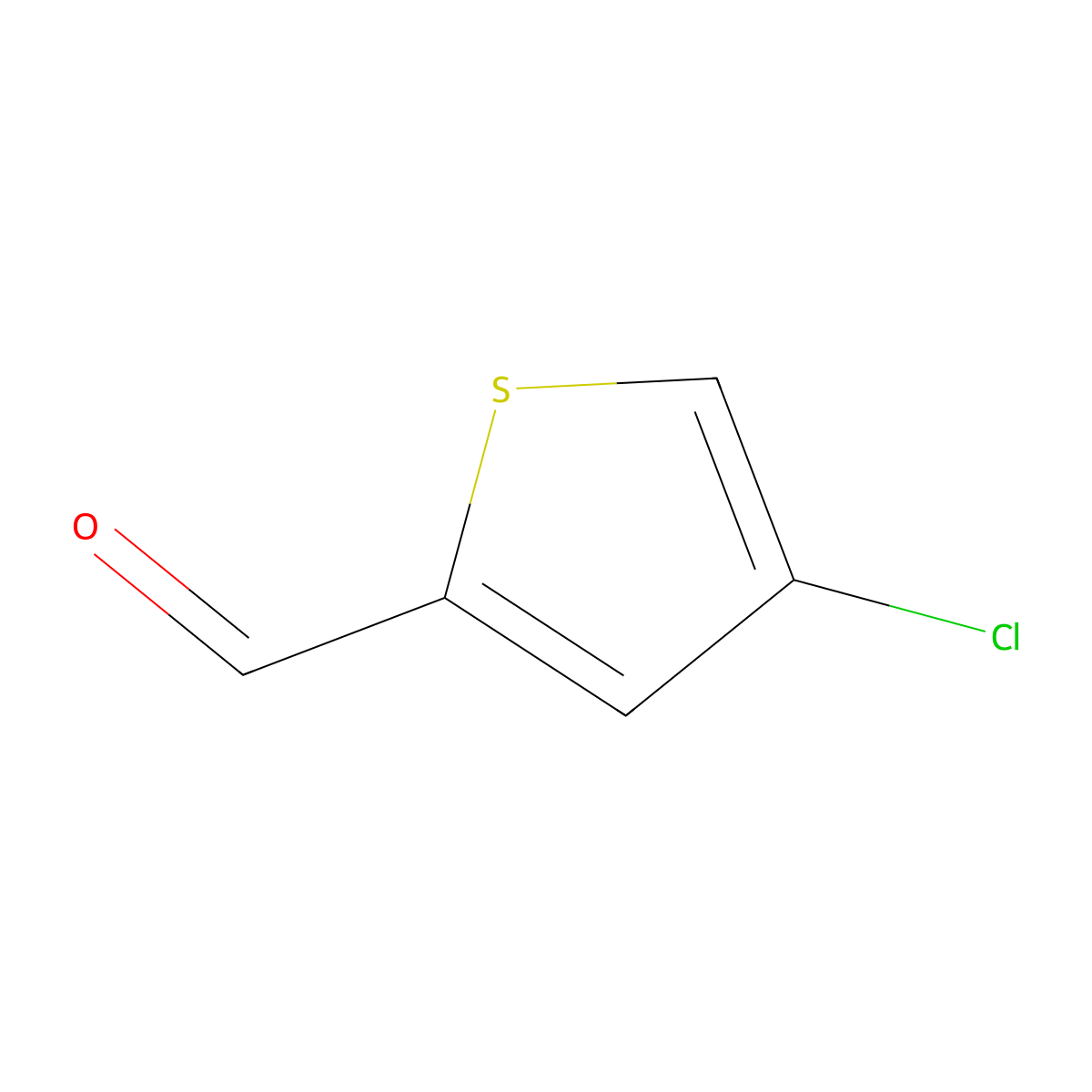 4-Chlorothiophene-2-carbaldehyde molecular structure, CAS 57500-51-3