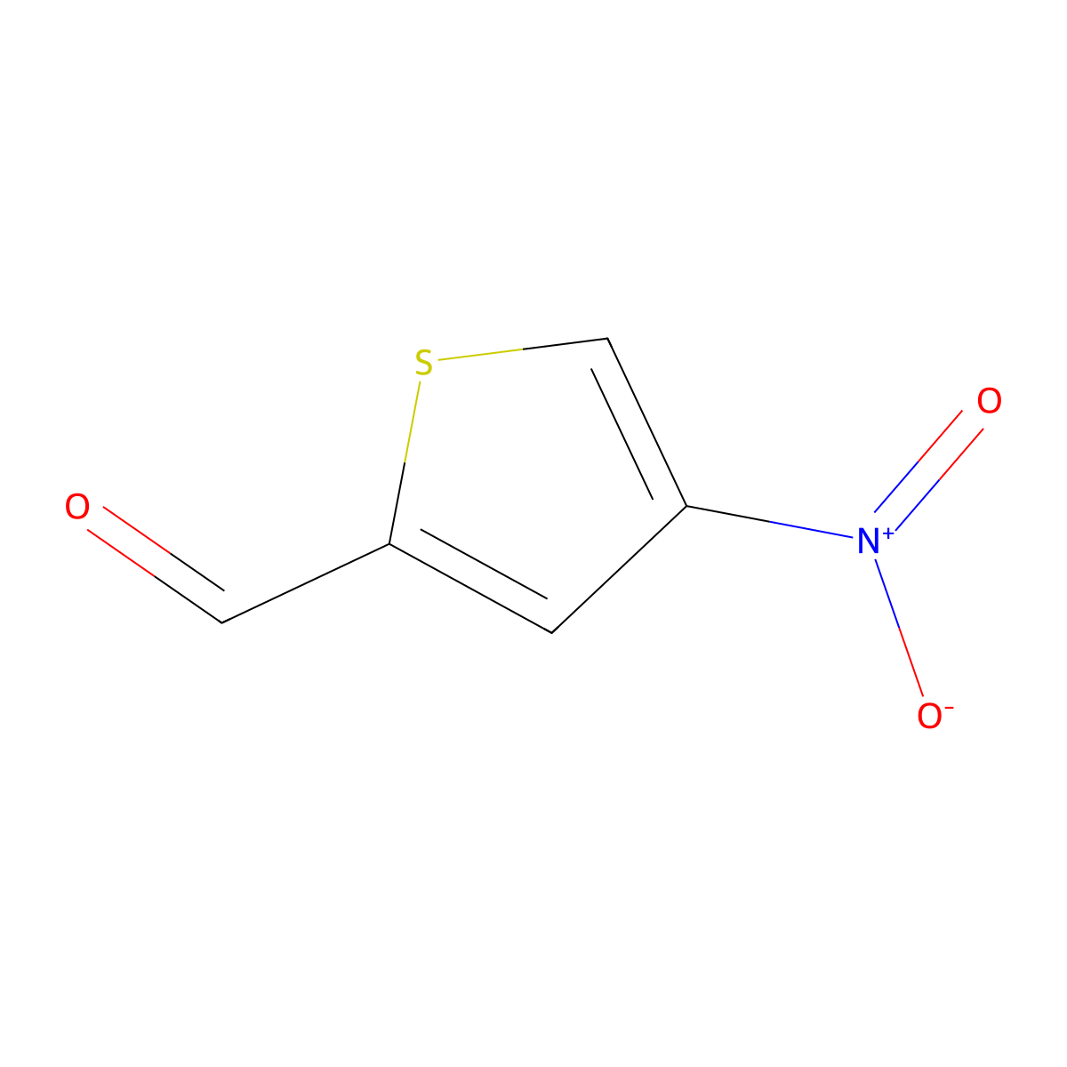 4-Nitrothiophene-2-carbaldehyde molecular structure, CAS 57500-53-5