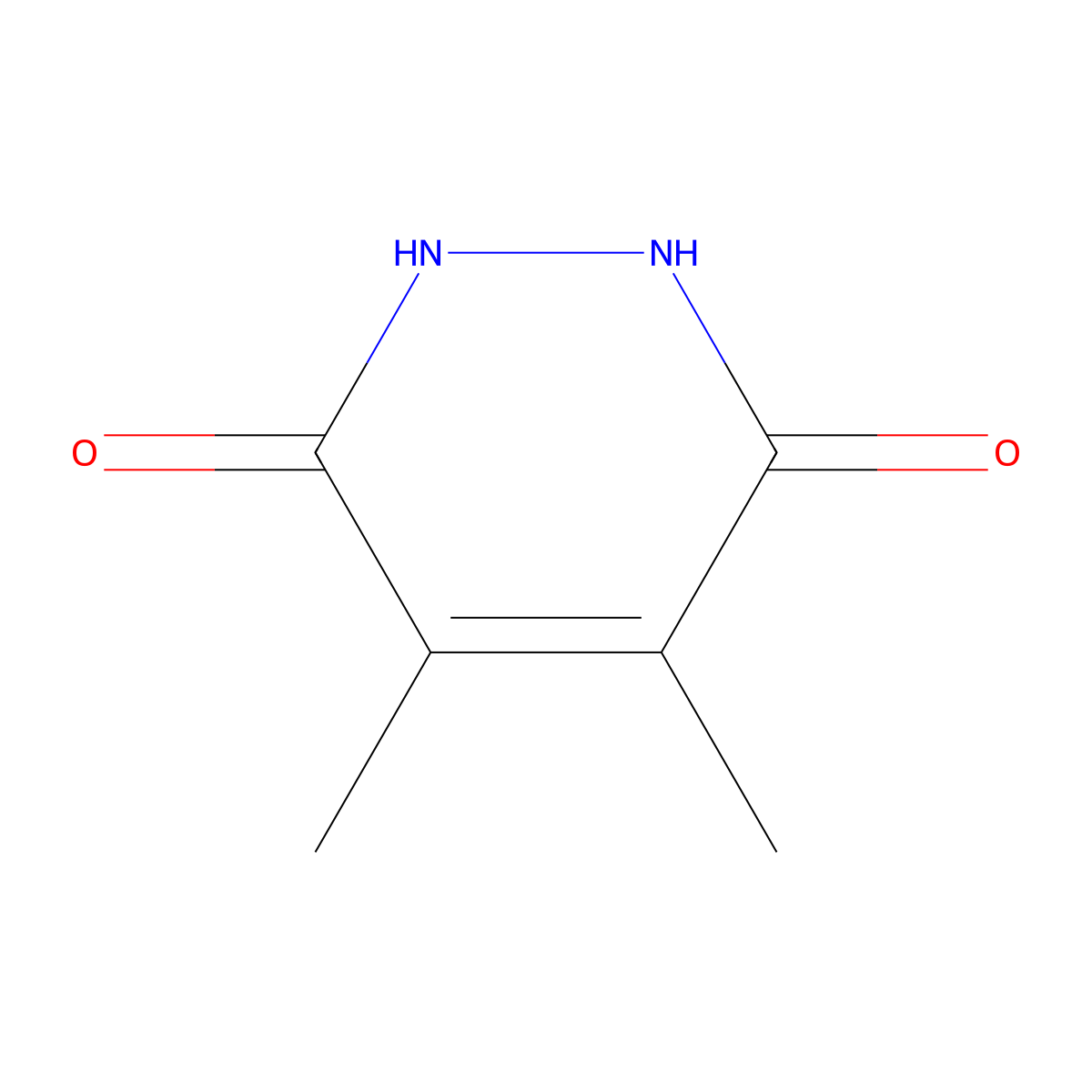 4,5-Dimethylpyridazine-3,6-diol molecular structure, CAS 5754-17-6