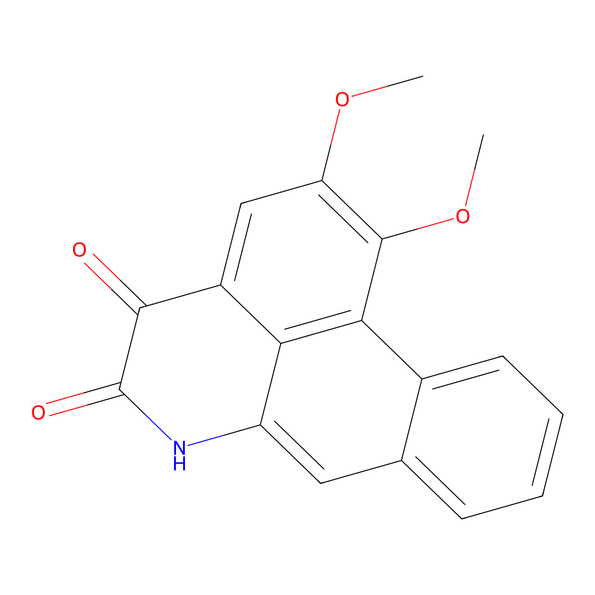 Norcepharadione B molecular structure, CAS 57576-41-7