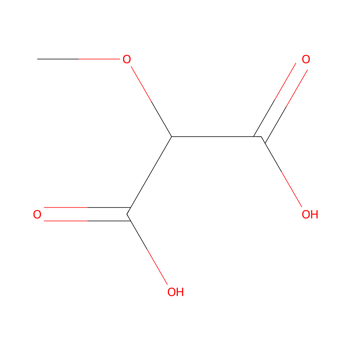 2-Methoxymalonic acid molecular structure, CAS 57584-77-7