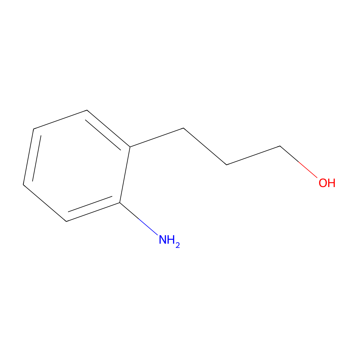 3-(2-Aminophenyl)propan-1-ol molecular structure, CAS 57591-47-6