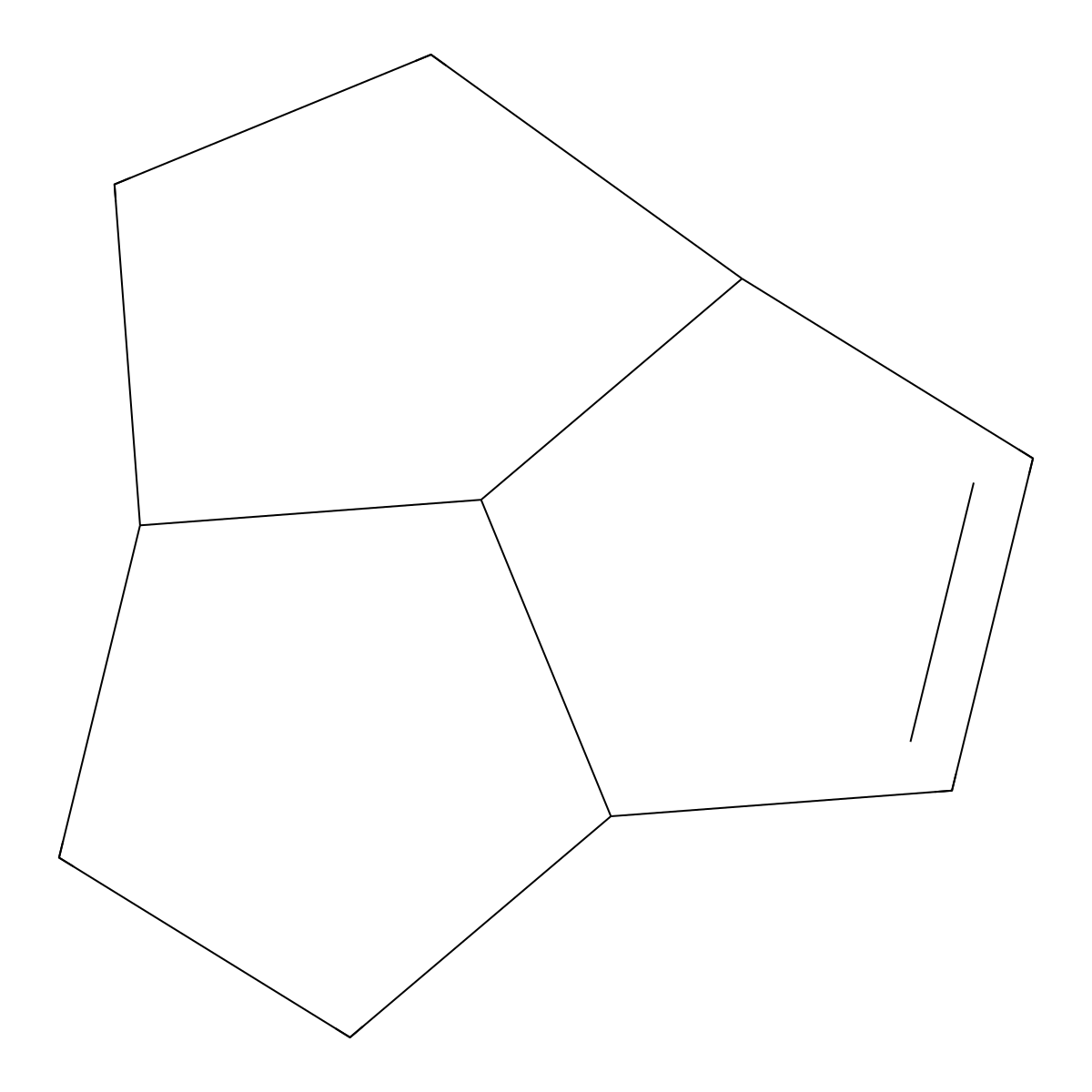 Tetrahydrotriquinacene molecular structure, CAS 57595-39-8