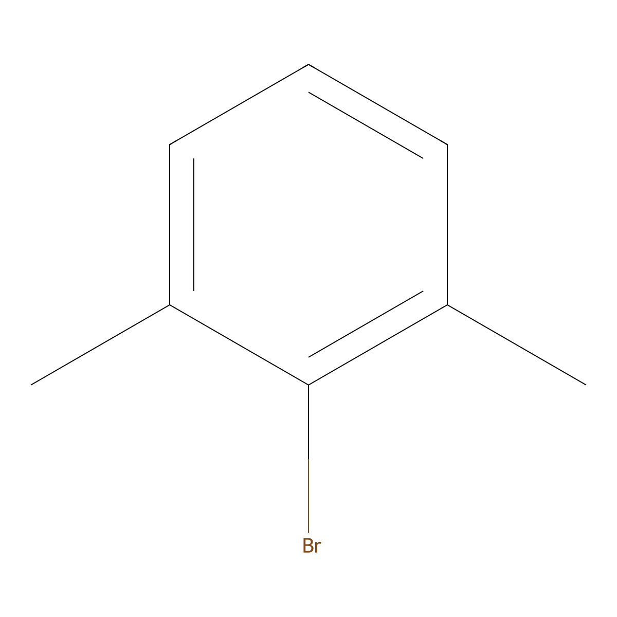 2-Bromo-m-xylene molecular structure, CAS 576-22-7