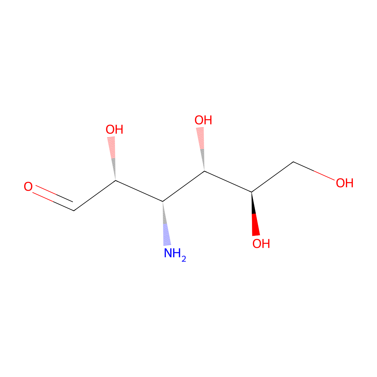 Kanosamine molecular structure, CAS 576-44-3