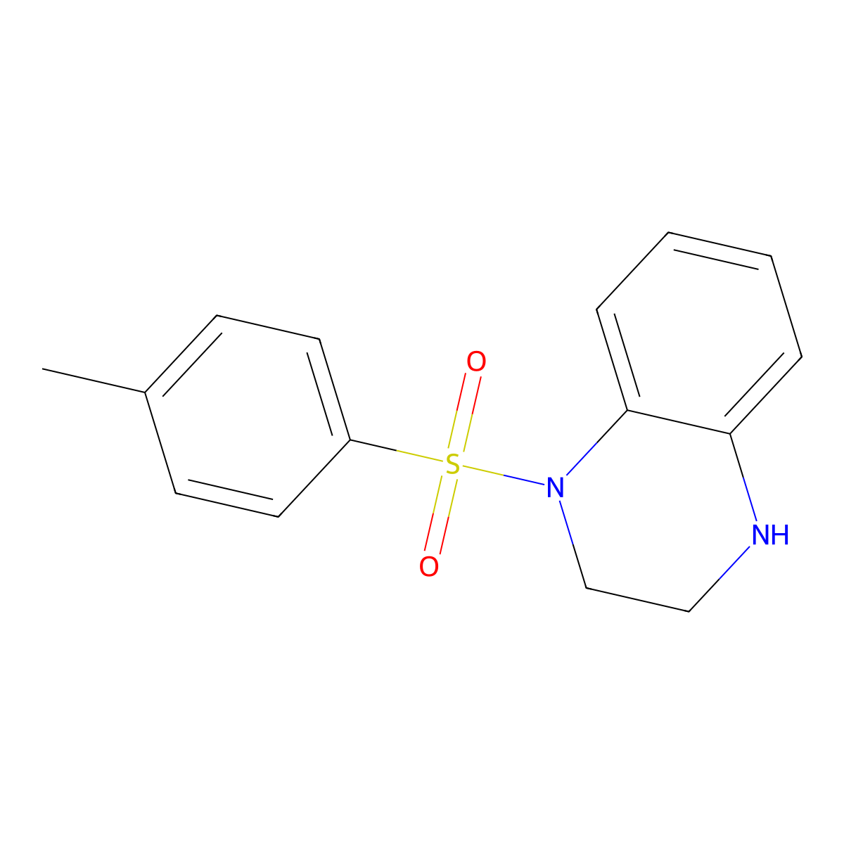 1-Tosyl-1,2,3,4-tetrahydroquinoxaline molecular structure, CAS 5761-64-8