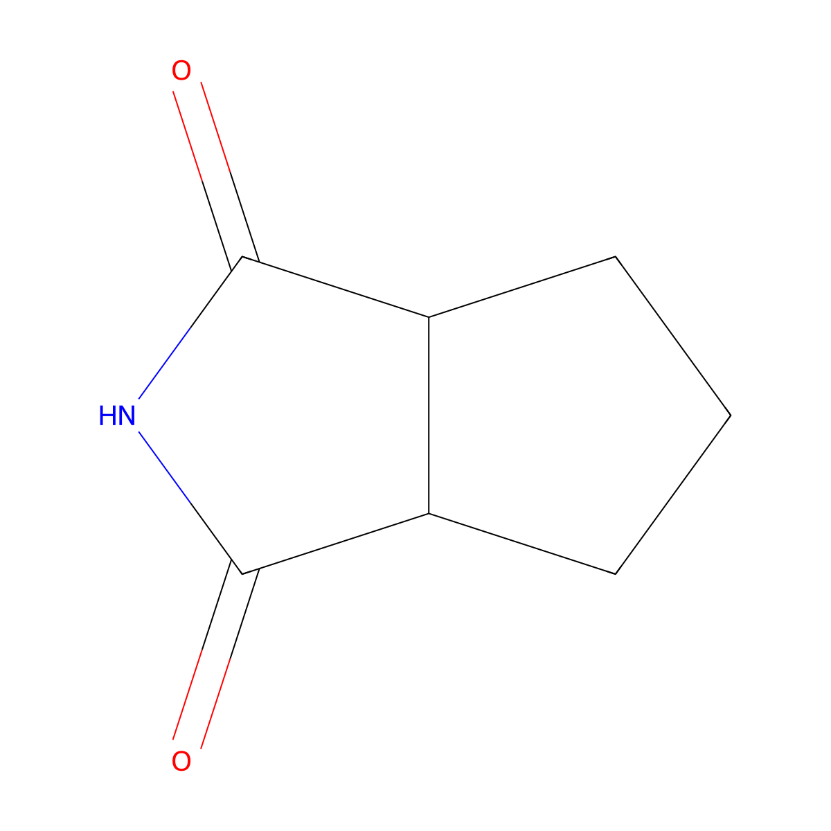 tetrahydrocyclopenta[c]pyrrole-1,3(2H,3aH)-dione molecular structure, CAS 5763-44-0