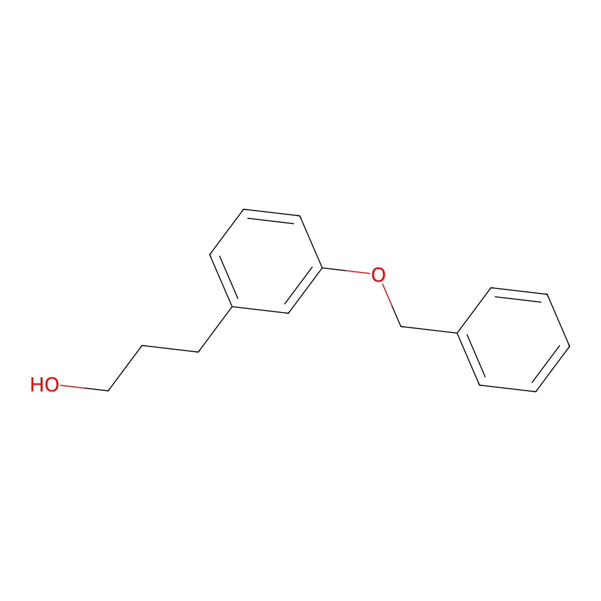 3-[3-(Benzyloxy)phenyl]propan-1-OL molecular structure, CAS 57668-35-6