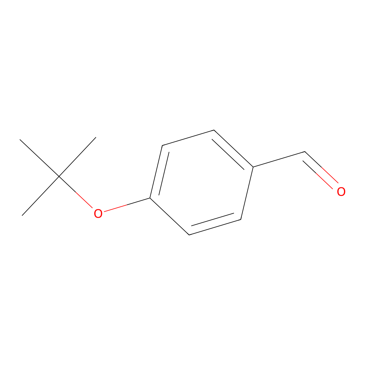 p-tert-Butoxybenzaldehyde molecular structure, CAS 57699-45-3