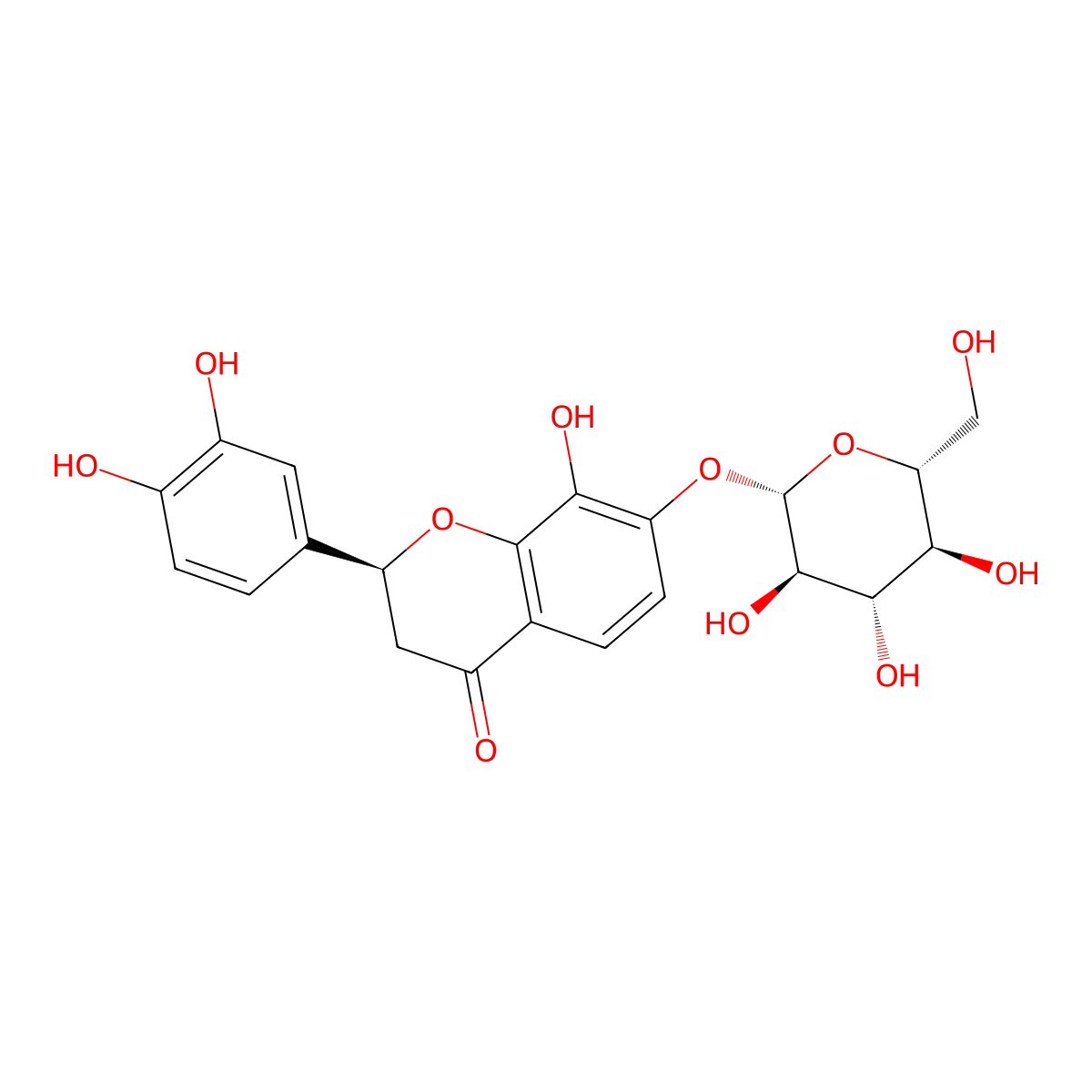 Flavanomarein molecular structure, CAS 577-38-8