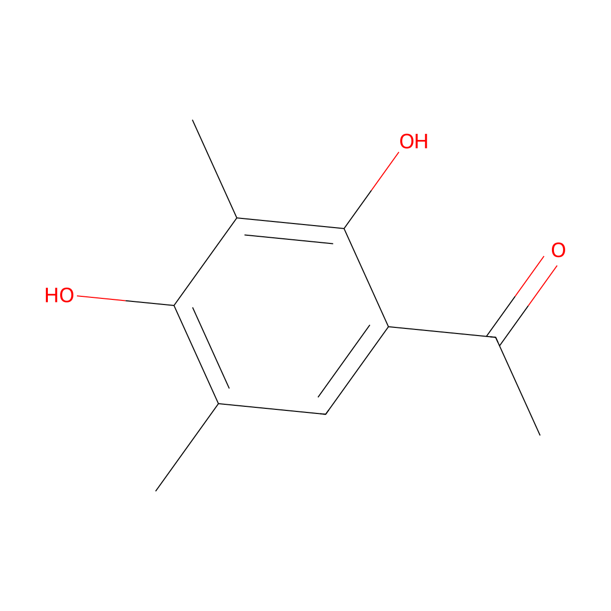 Clavatol molecular structure, CAS 577-45-7