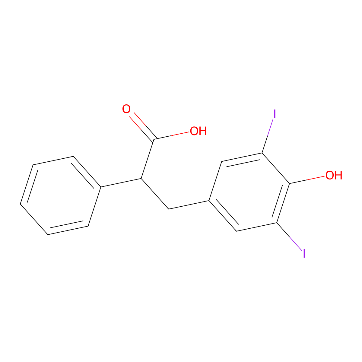 Iodoalphionic Acid molecular structure, CAS 577-91-3