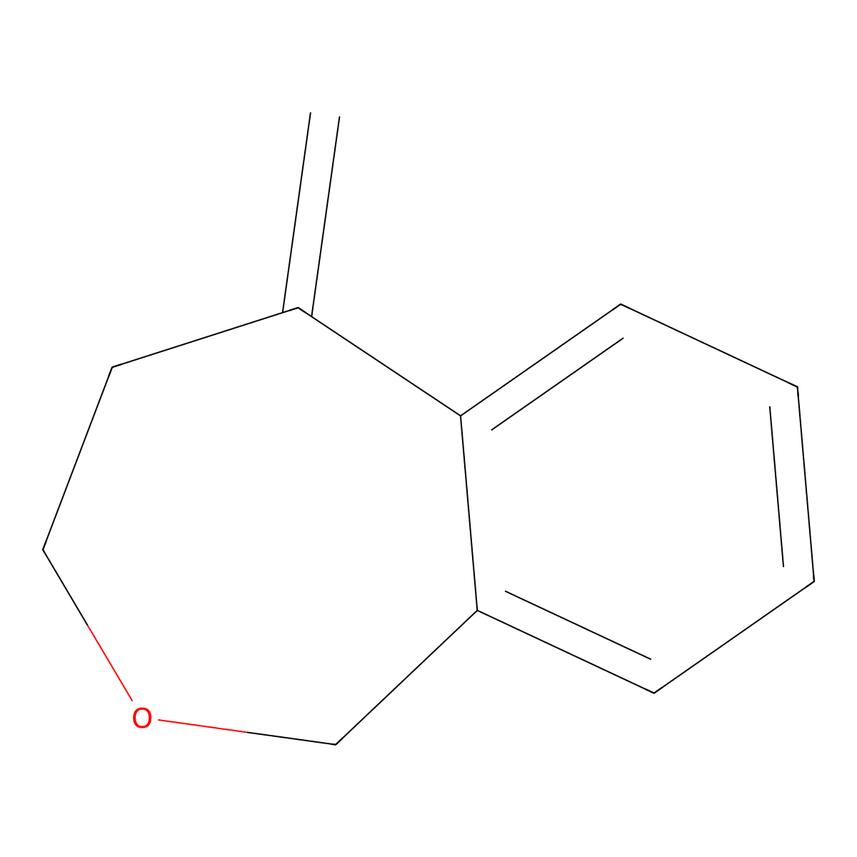 5-Methylidene-1,3,4,5-tetrahydro-2-benzoxepine molecular structure, CAS 577032-37-2