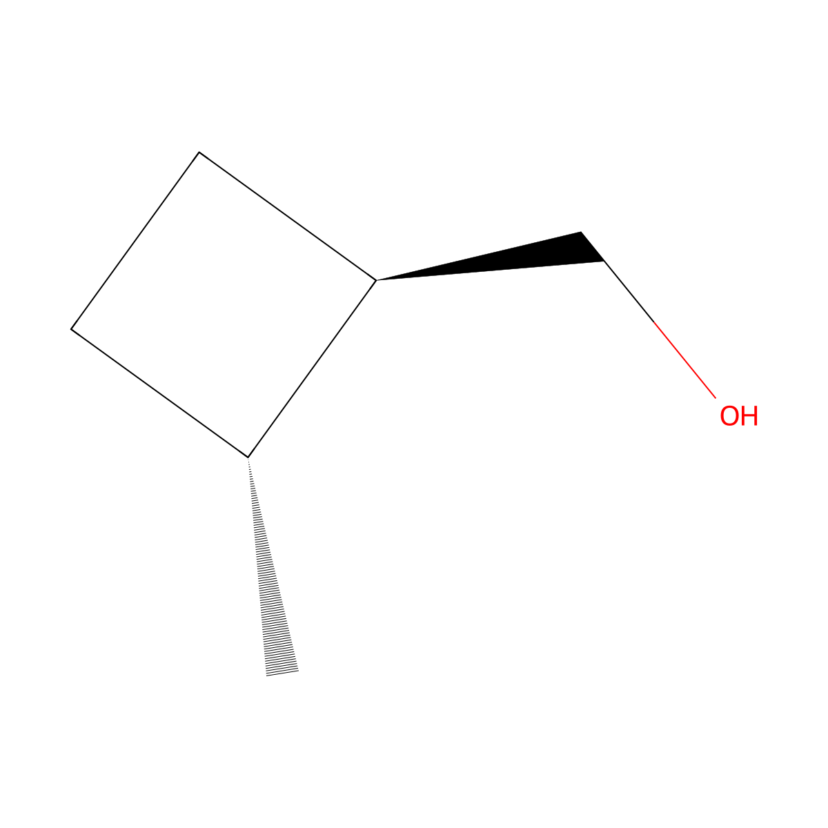 [(1R,2R)-2-Methylcyclobutyl]methanol molecular structure, CAS 57705-63-2