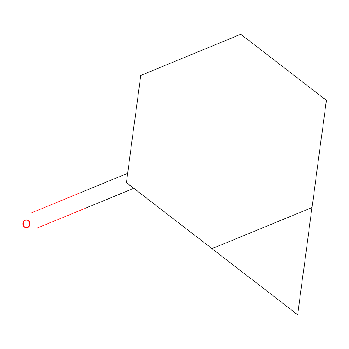 Bicyclo[4.1.0]heptan-2-one molecular structure, CAS 5771-58-4