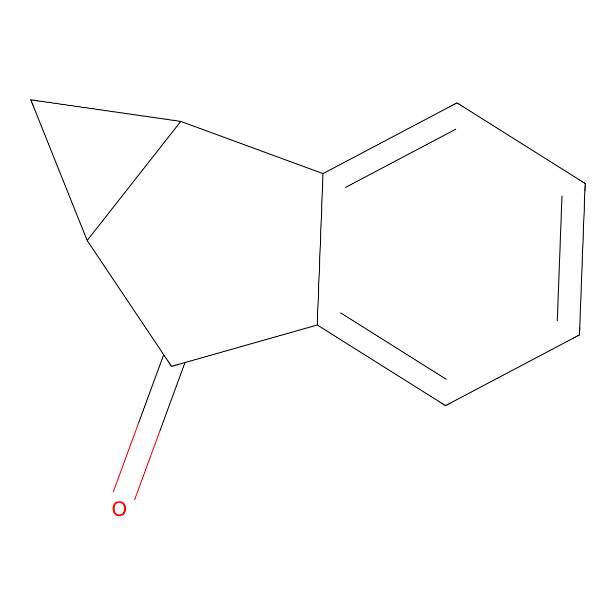 1a,6a-Dihydrocyclopropa[a]inden-6(1H)-one molecular structure, CAS 5771-62-0