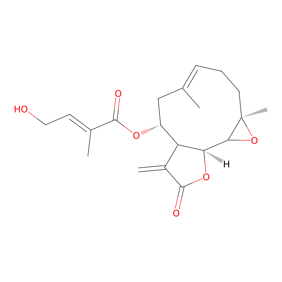 Eupassopilin molecular structure, CAS 57718-81-7