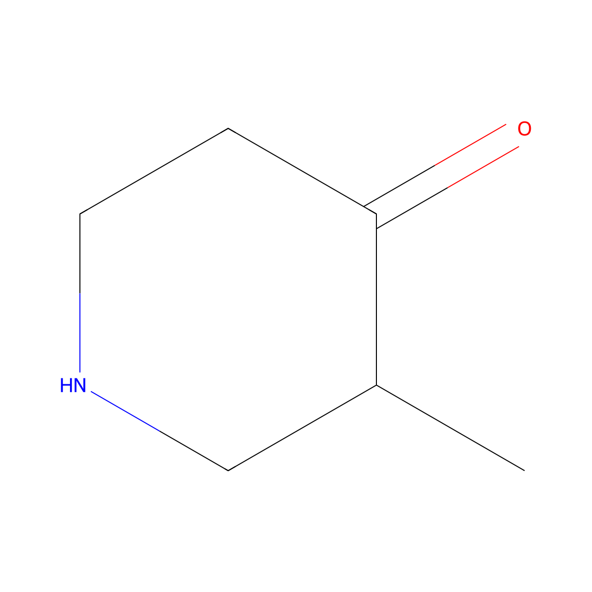 3-Methylpiperidin-4-one molecular structure, CAS 5773-58-0