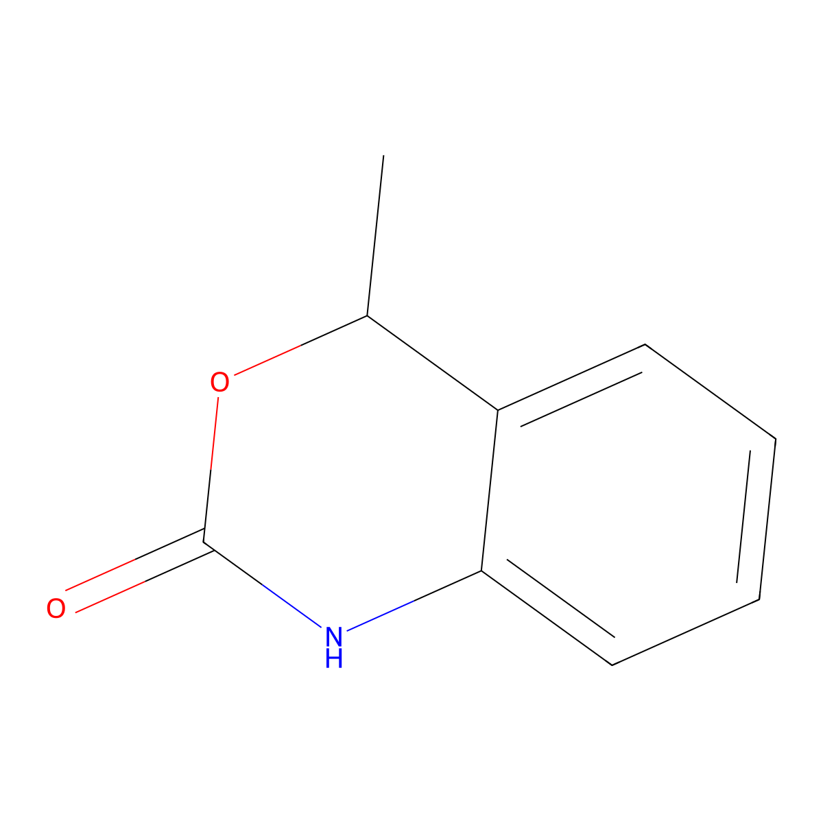 4-methyl-2,4-dihydro-1H-3,1-benzoxazin-2-one molecular structure, CAS 57738-18-8