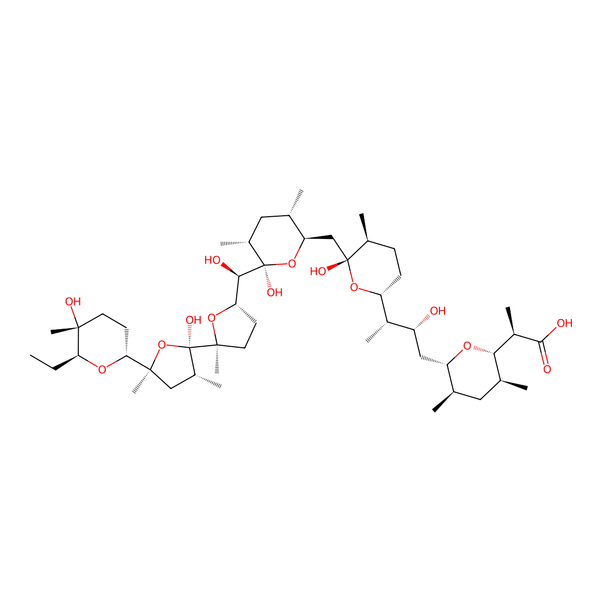 Alborixin molecular structure, CAS 57760-36-8