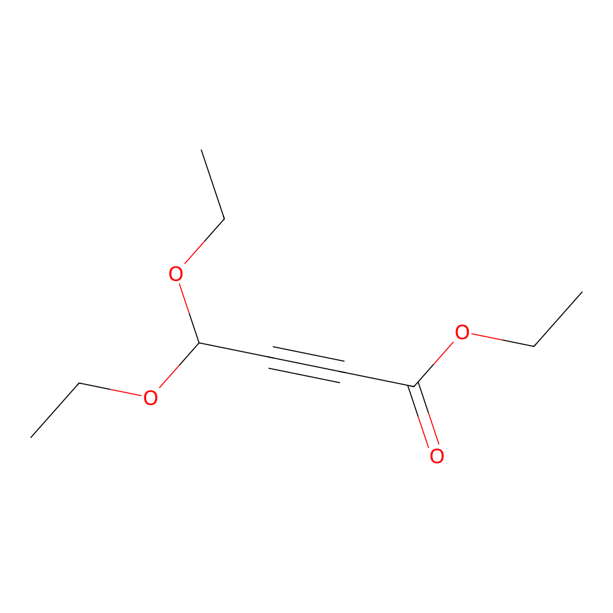 Ethyl 4,4-diethoxybut-2-ynoate molecular structure, CAS 5777-17-3