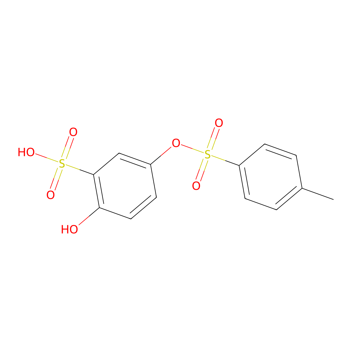 Sultosilic Acid molecular structure, CAS 57775-26-5