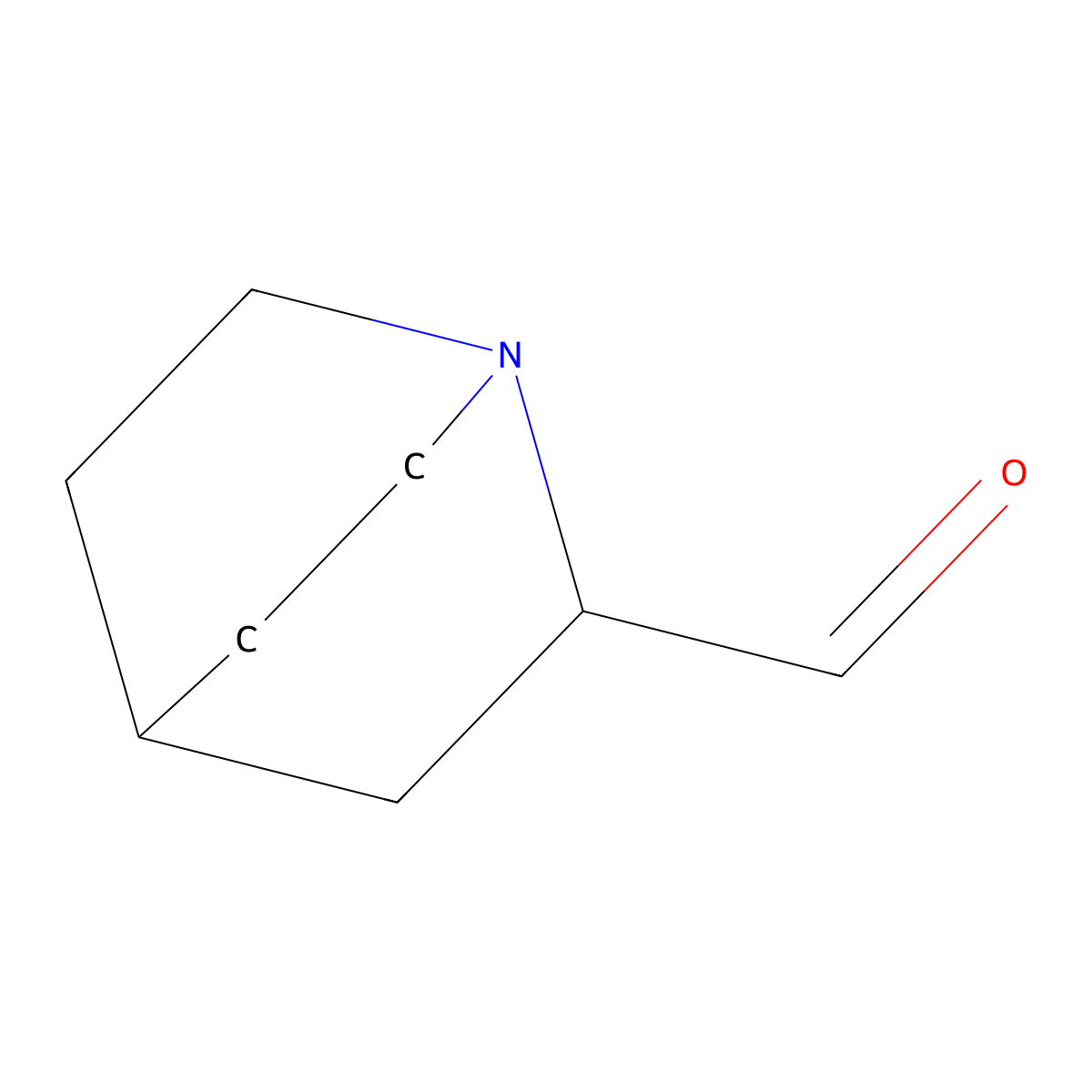 1-Azabicyclo[2.2.2]octane-2-carbaldehyde molecular structure, CAS 5778-97-2