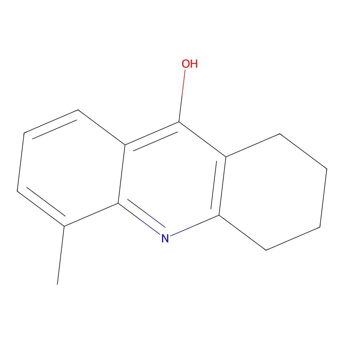 5-Methyl-1,2,3,4,9,10-hexahydroacridin-9-one molecular structure, CAS 5778-98-3