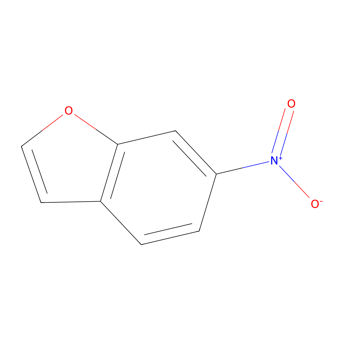 6-Nitrobenzofuran molecular structure, CAS 57786-33-1