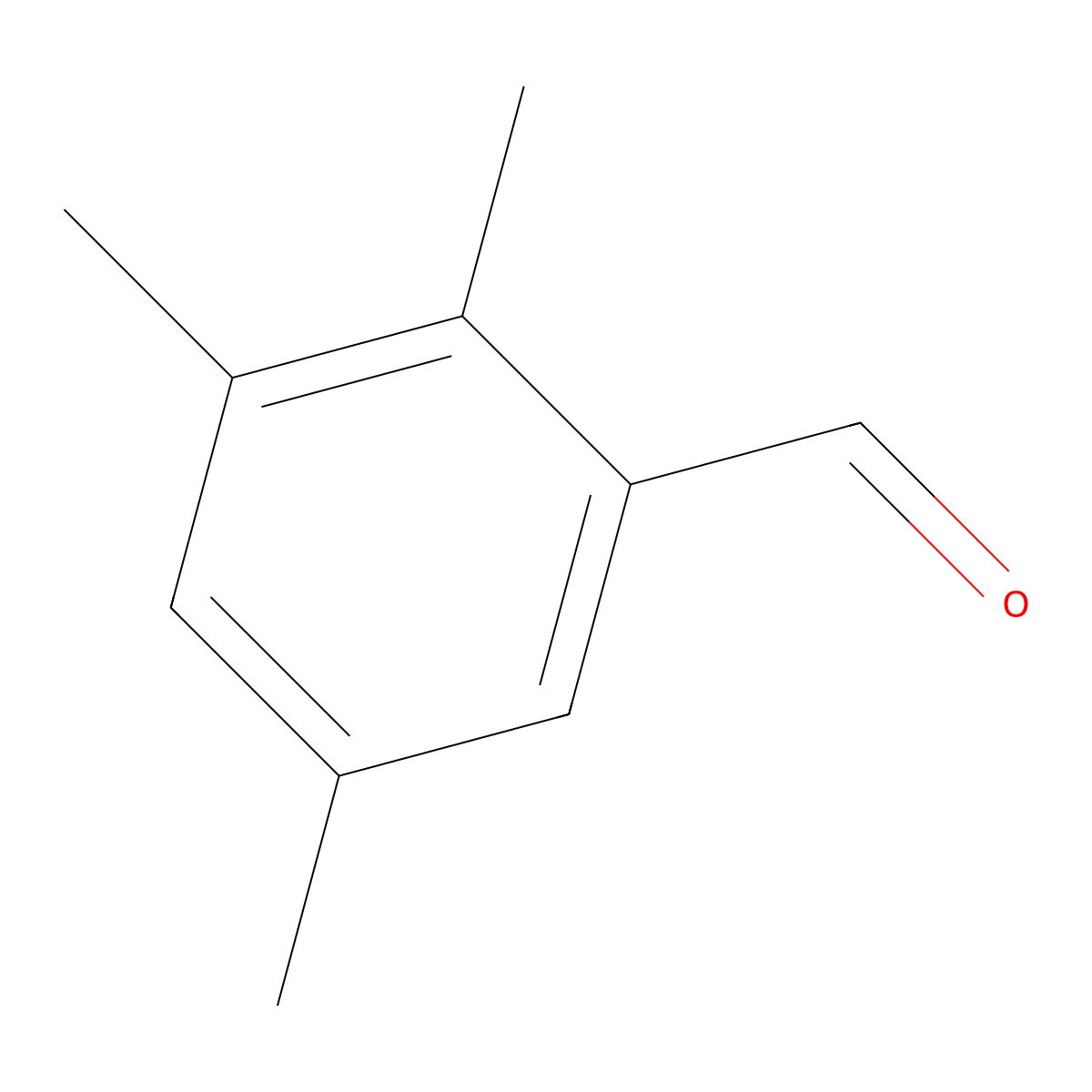 2,3,5-Trimethylbenzaldehyde molecular structure, CAS 5779-71-5
