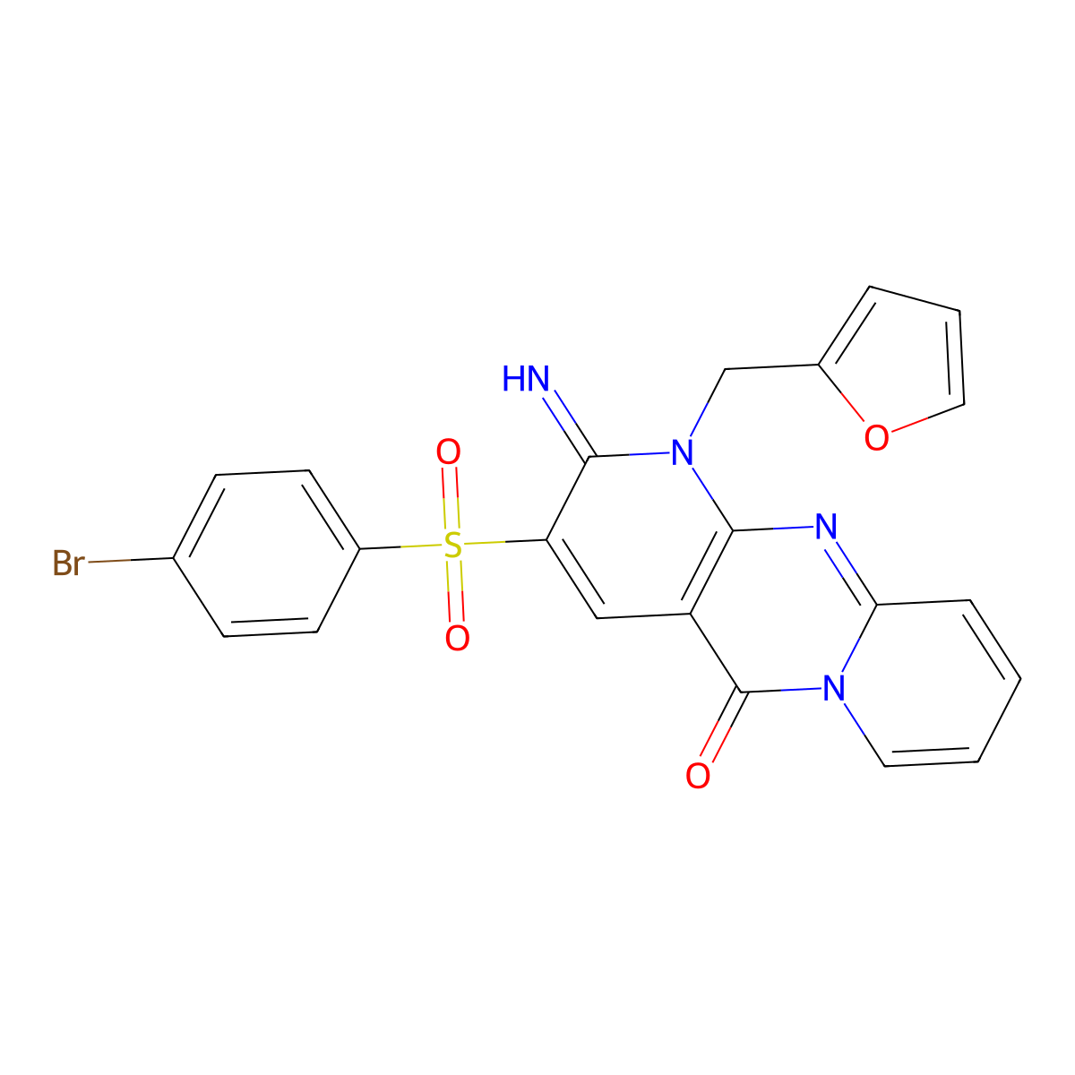 C22H15BrN4O4S molecular structure, CAS 577984-78-2