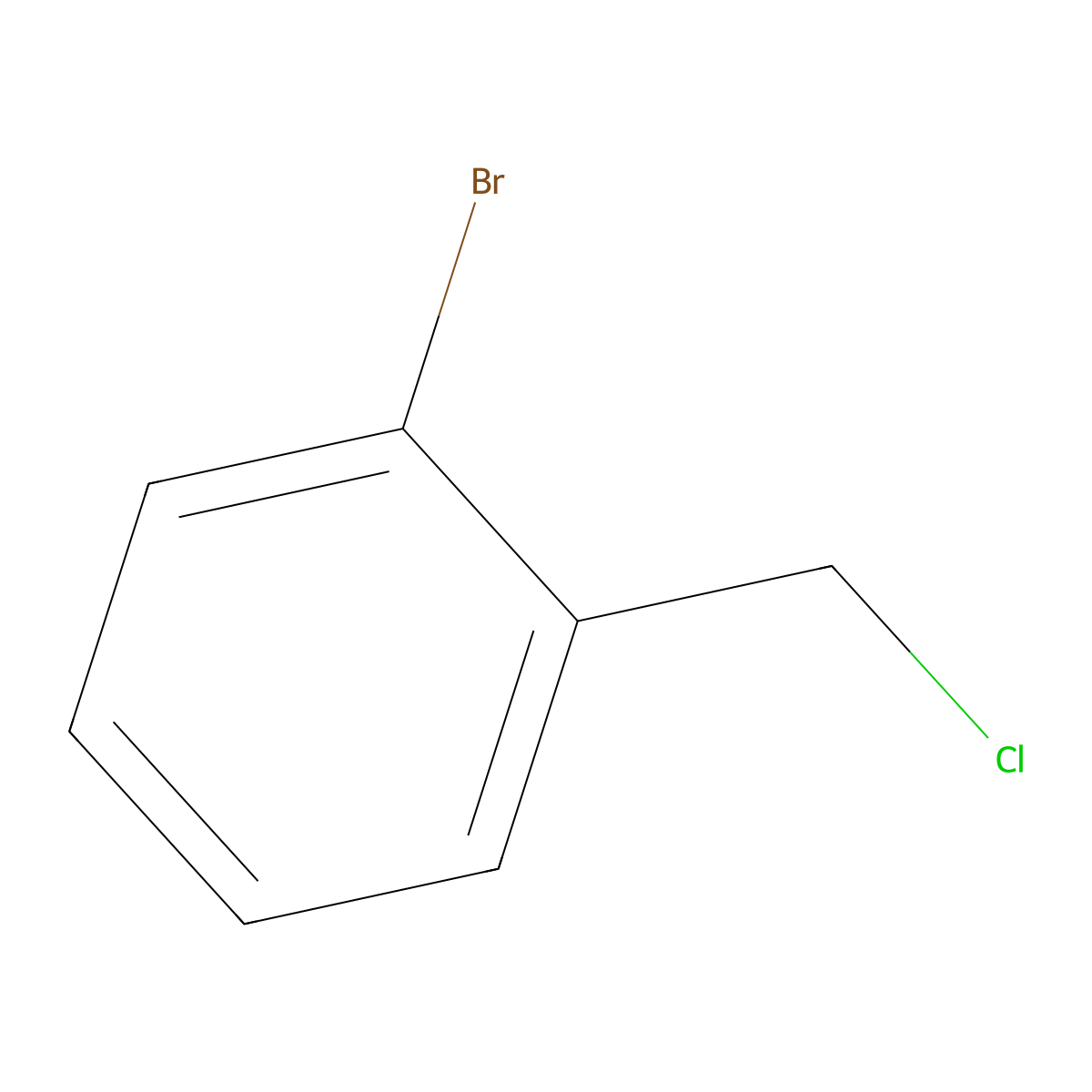1-Bromo-2-(chloromethyl)benzene molecular structure, CAS 578-51-8
