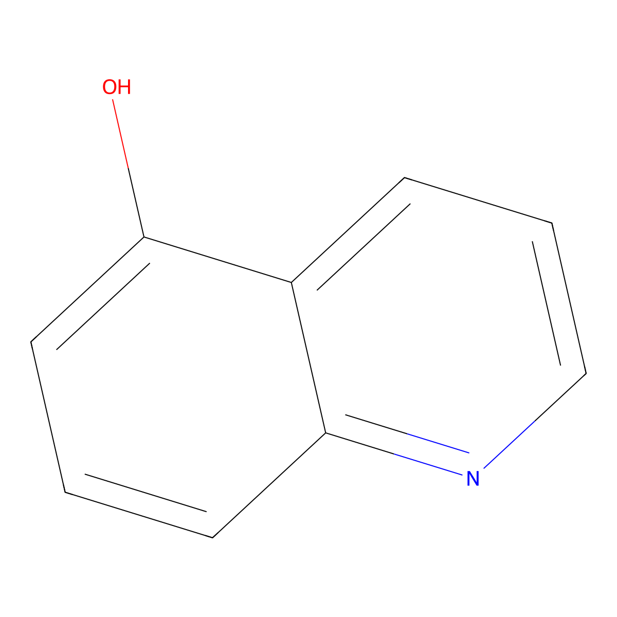 Quinolin-5-ol molecular structure, CAS 578-67-6