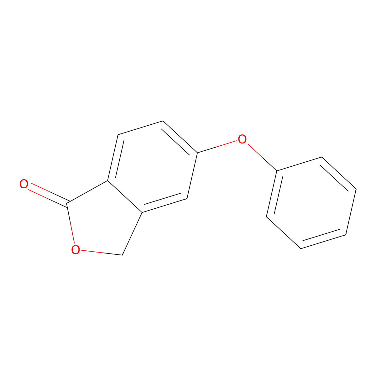 5-Phenoxy-2-benzofuran-1(3H)-one molecular structure, CAS 57830-14-5