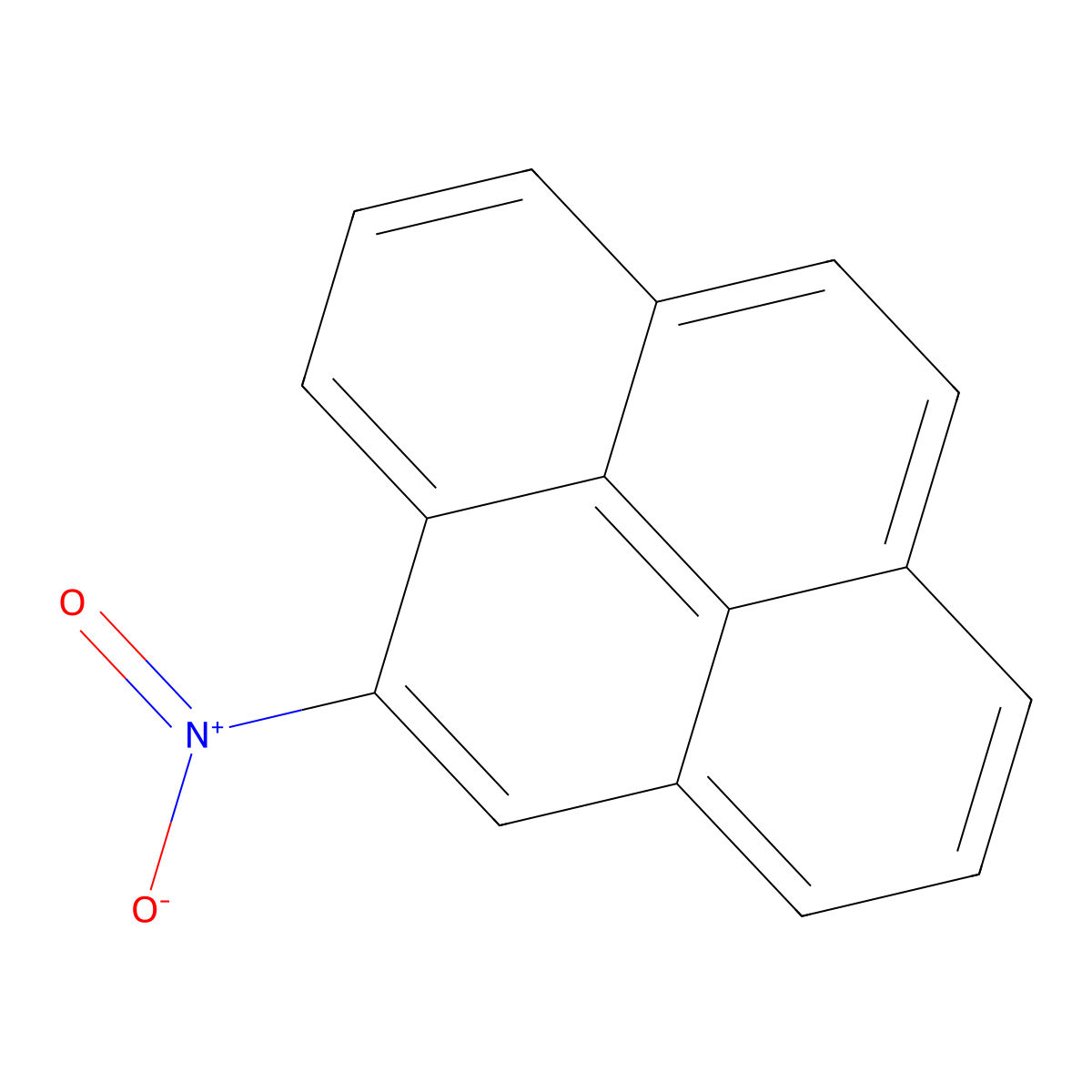 4-Nitropyrene molecular structure, CAS 57835-92-4