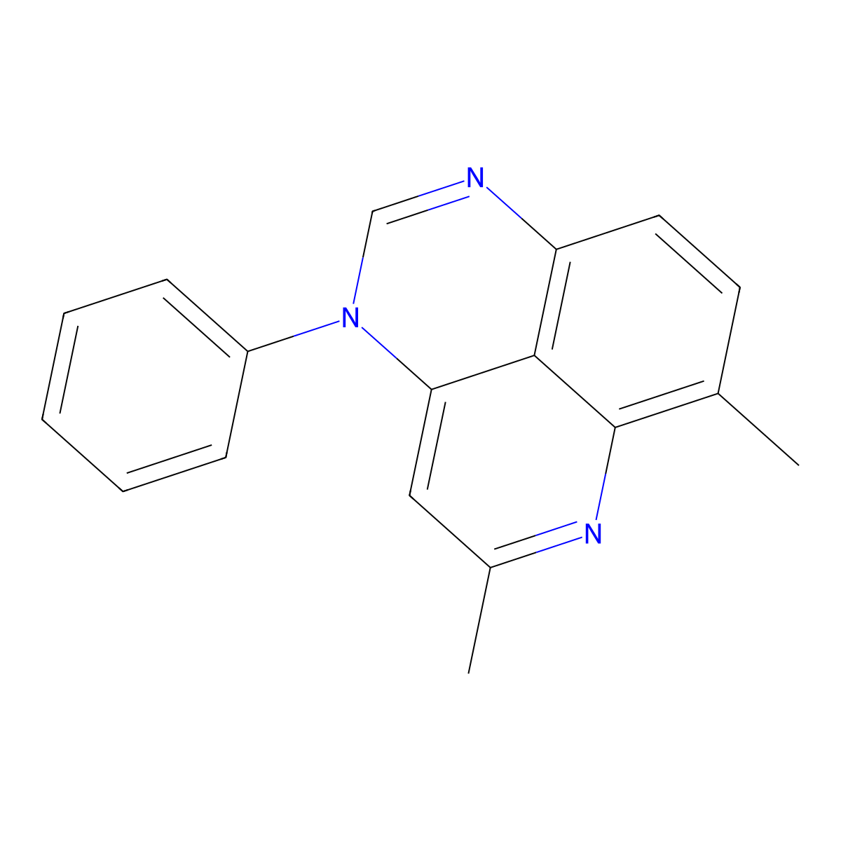 5,7-dimethyl-3-phenyl-3H-pyrido[4,3,2-de]quinazoline molecular structure, CAS 5787-10-0