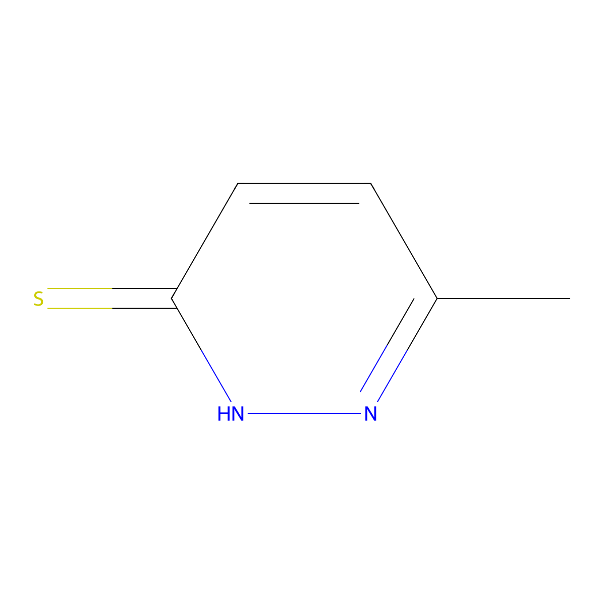 6-Methylpyridazine-3-thiol molecular structure, CAS 5788-47-6