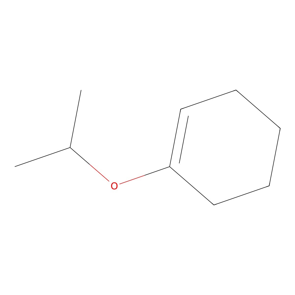 1-Isopropoxycyclohexene molecular structure, CAS 57899-54-4