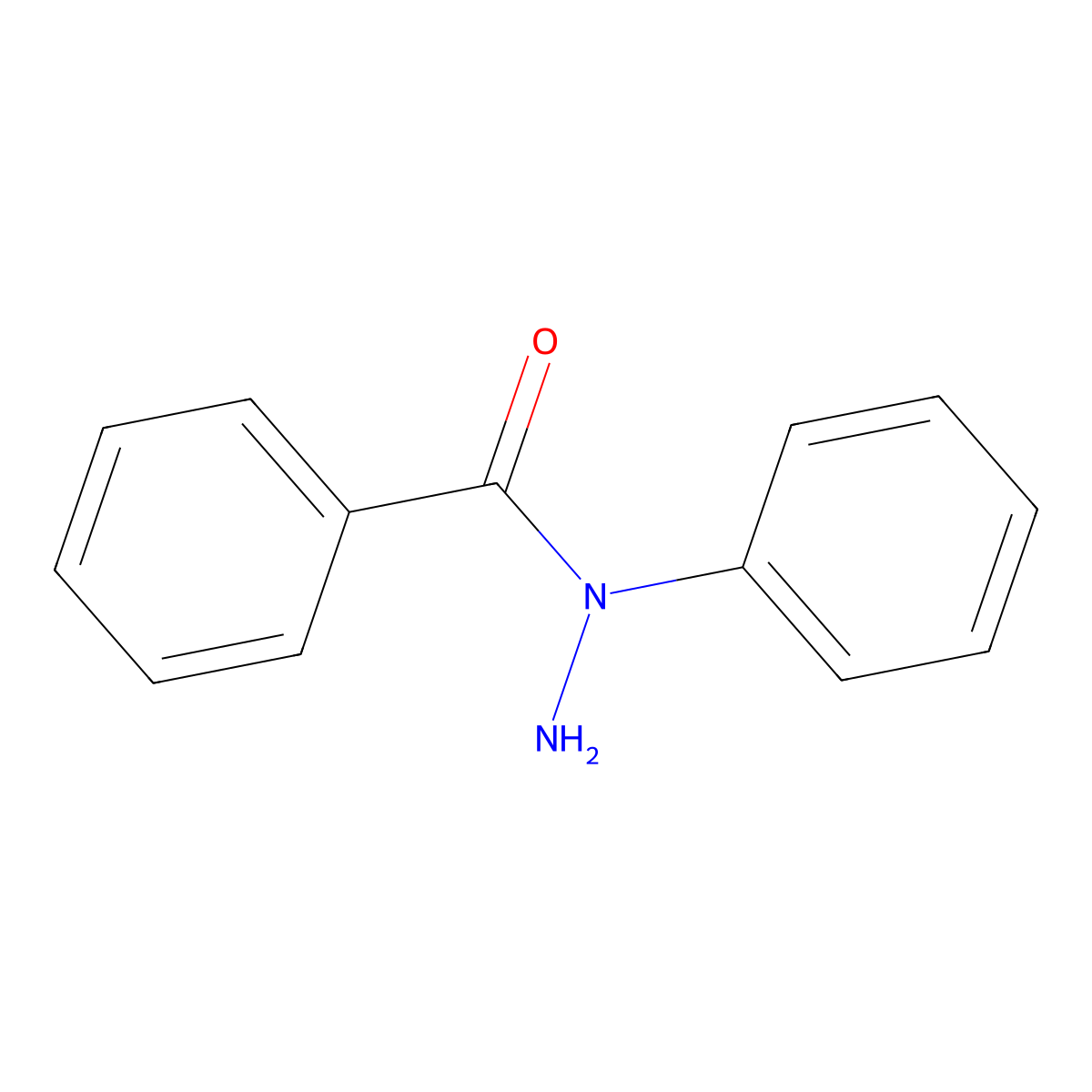 N-phenylbenzohydrazide molecular structure, CAS 579-45-3