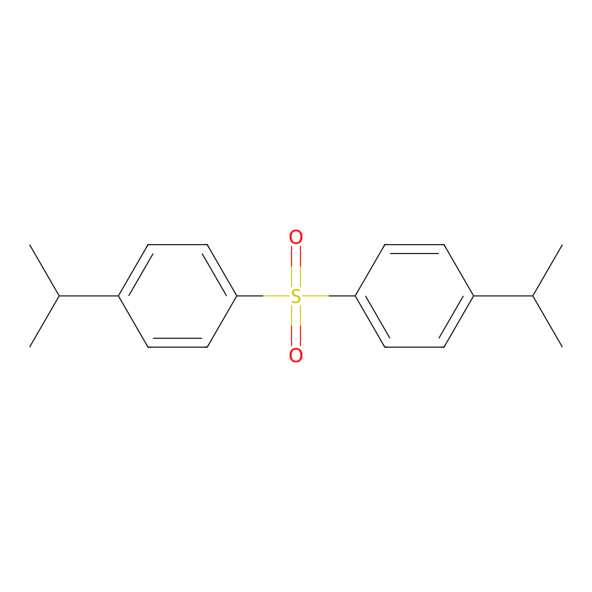 p,p'-Dicumylsulfone molecular structure, CAS 57913-35-6