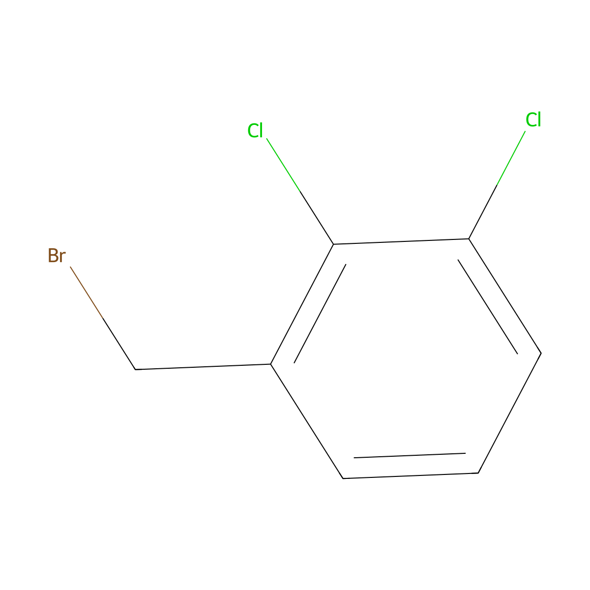 1-(Bromomethyl)-2,3-dichlorobenzene molecular structure, CAS 57915-78-3