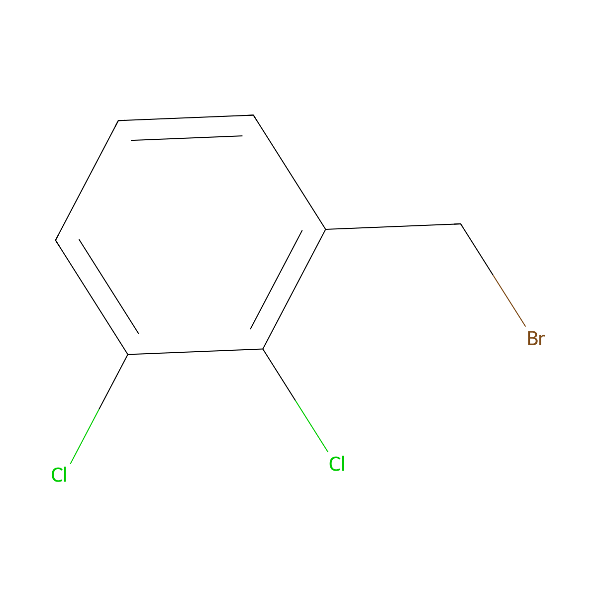 1-(Bromomethyl)-2,3-dichlorobenzene molecular structure, CAS 57915-78-3