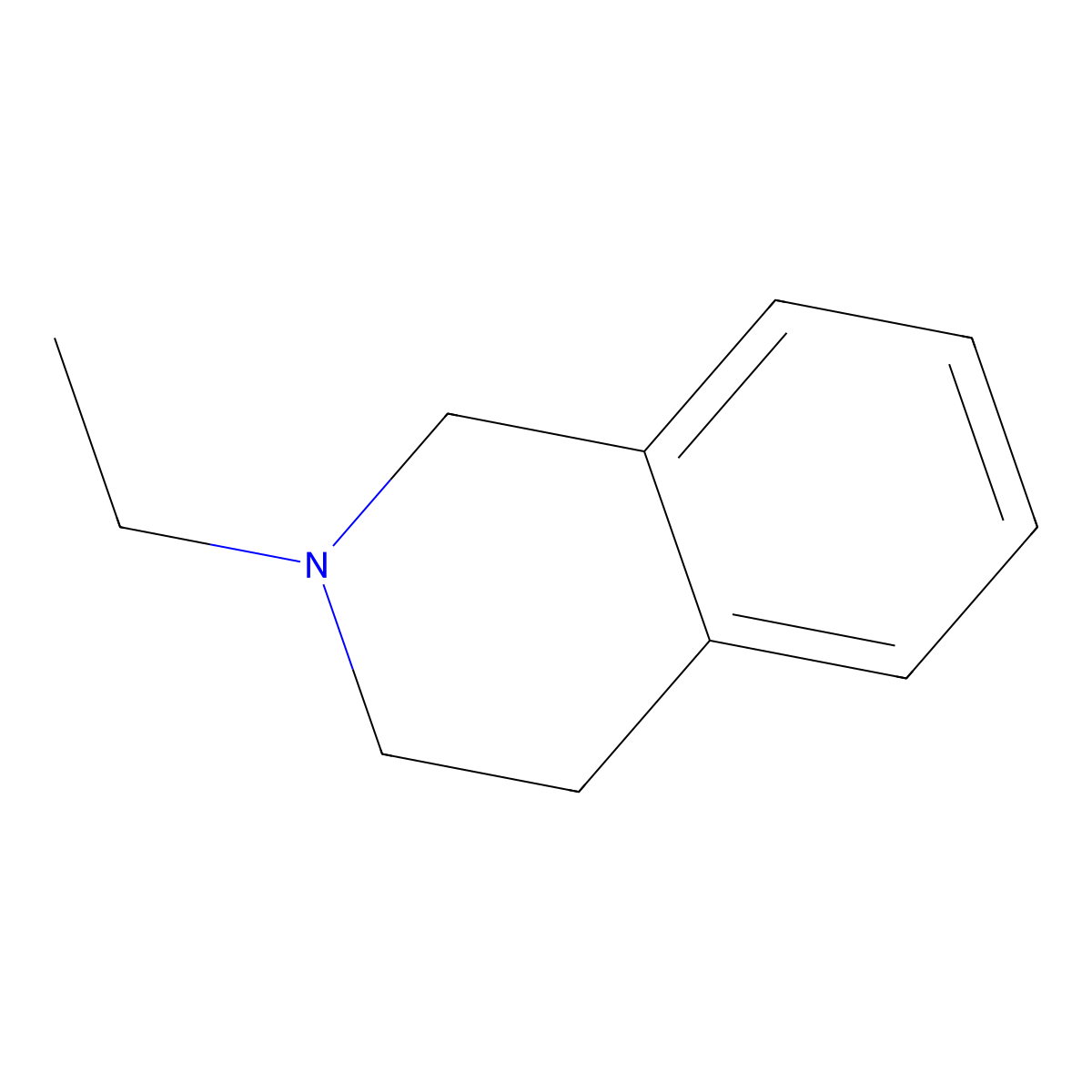 2-Ethyl-1,2,3,4-tetrahydroisoquinoline molecular structure, CAS 57928-04-8