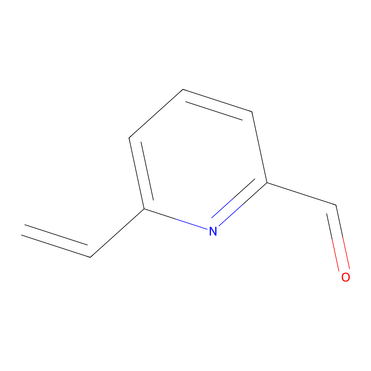 6-Ethenylpyridine-2-carbaldehyde molecular structure, CAS 579500-16-6