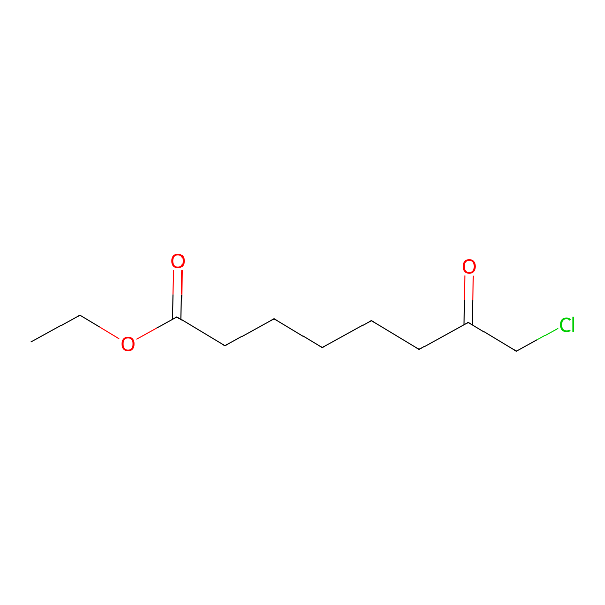 Ethyl 8-chloro-7-oxooctanoate molecular structure, CAS 57956-78-2