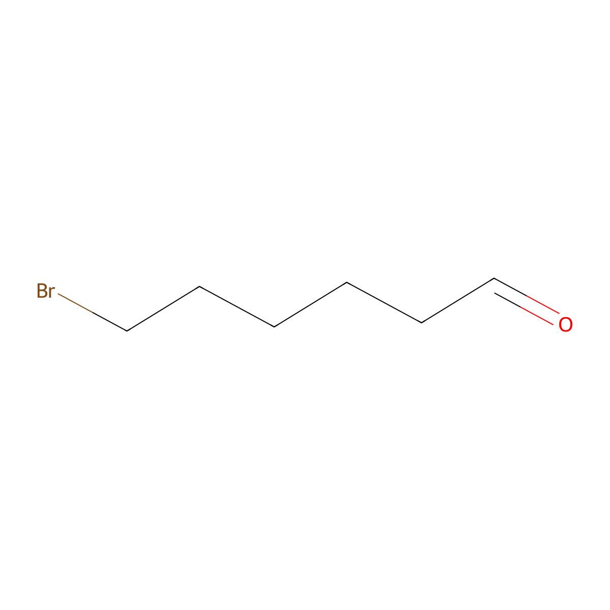 6-Bromohexanal molecular structure, CAS 57978-00-4