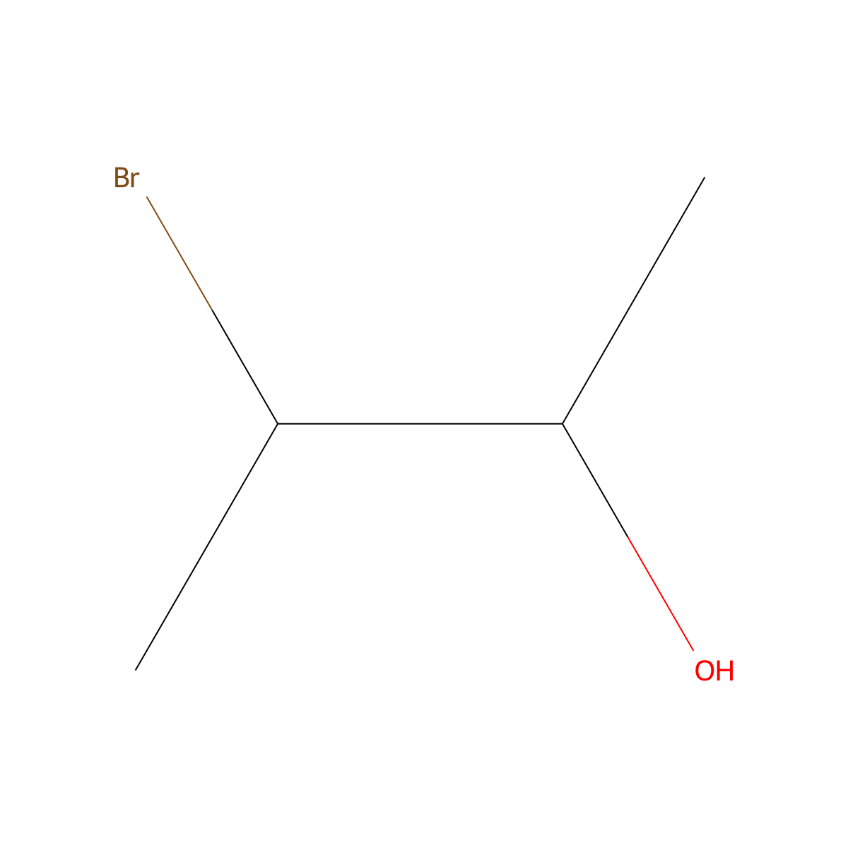 3-Bromobutan-2-ol molecular structure, CAS 5798-80-1