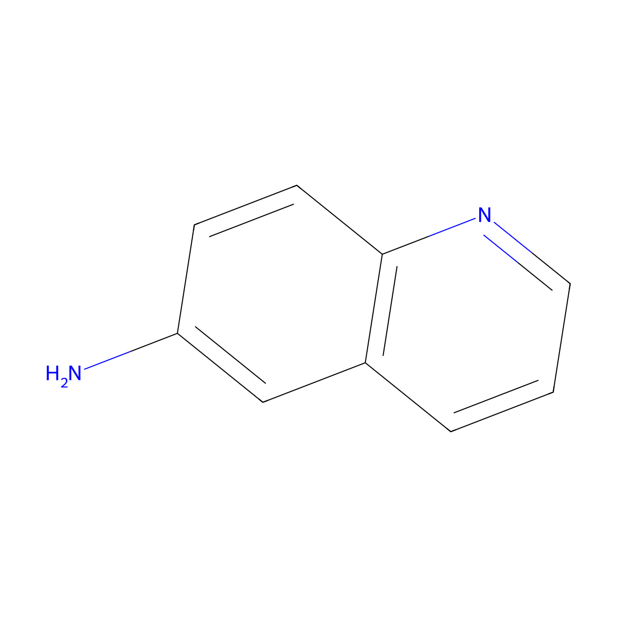 6-Aminoquinoline molecular structure, CAS 580-15-4