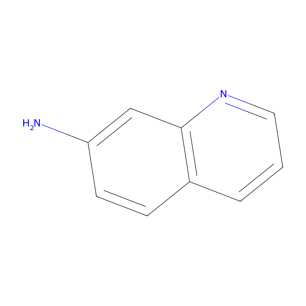 7-Aminoquinoline molecular structure, CAS 580-19-8